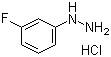 3-Fluorophenylhydrazine hydrochloride molecular structure (CAS 2924-16-5)