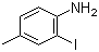 2-Iodo-4-methylaniline molecular structure (CAS 29289-13-2)
