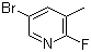 结构式 CAS# 29312-98-9, 2-氟-3-甲基-5-溴吡啶
