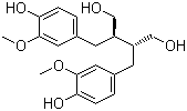 structure of CAS# 29388-59-8, Secoisolariciresinol;(-)-Secoisolariciresinol; (2R,3R)-2,3-Bis[(4-hydroxy-3-methoxyphenyl)methyl]-1,4-butanediol
