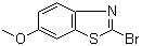 2-Bromo-6-methoxybenzothiazole molecular structure (CAS 2941-58-4)