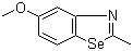 5-Methoxy-2-methylbenzoselenazole molecular structure (CAS 2946-17-0)
