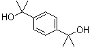 structure of CAS# 2948-46-1, alpha,alpha,alpha',alpha'-Tetramethyl-1,4-benzenedimethanol;1,4-Bis(2-hydroxy-2-propyl)benzene; 1,4-Bis(2-propanol)benzene; 1,4-Bis(alpha-hydroxyisopropyl)benzene; 1,4-Di(2-hydroxy-2-propyl)benzene; Dicumyl alcohol; p-Bis(2-hydroxyisopropyl)benzene