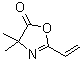 4,4-Dimethyl-2-vinyl-2-oxazolin-5-one molecular structure (CAS 29513-26-6)