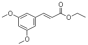 structure of CAS# 29584-64-3, Ethyl trans-3,5-dimethoxycinnamate;Ethyl (E)-3-(3,5-dimethoxyphenyl)-2-propenoate