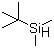 structure of CAS# 29681-57-0, tert-Butyldimethylsilane
