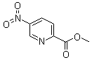 structure of CAS# 29682-14-2, 5-Nitropyridine-2-carboxylic acid methyl ester;Methyl 5-nitro-2-pyridinecarboxylate; Methyl 5-nitropicolinate