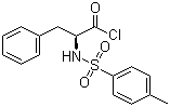 结构式 CAS# 29739-88-6, N-对甲苯磺酰基-L-苯丙氨酰氯