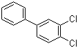 3,4-二氯联苯分子结构 (CAS 2974-92-7)