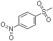 结构式 CAS# 2976-30-9, 1-(甲砜基)-4-硝基苯