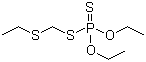 structure of CAS# 298-02-2, Phorate;O,O-Diethyl S-ethylmercaptomethyl dithiophosphate; Phosphorodithioic acid O,O-diethyl S-[(ethylthio)methyl] ester