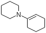 structure of CAS# 2981-10-4, 1-(1-Piperidino)cyclohexene;1-(Cyclohexen-1-yl)piperidine