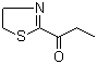 结构式 CAS# 29926-42-9, 2-丙酰基-2-噻唑啉