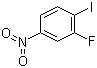 structure of CAS# 2996-30-7, 3-Fluoro-4-iodonitrobenzene;2-Fluoro-1-iodo-4-nitrobenzene