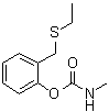 structure of CAS# 29973-13-5, Ethiofencarb;2-[(Ethylthio)methyl]phenyl methylcarbamate; Arylmate; BAY-HOX 1901; Chox 1901; Croneton; Croneton 500; Ethiofencarb; HOX 1901; alpha-(Ethylthio)-o-tolyl methylcarbamate