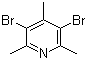 structure of CAS# 29976-56-5, 3,5-Dibromo-2,4,6-trimethylpyridine;3,5-Dibromo-2,4,6-collidine