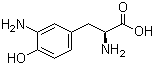 结构式 CAS# 300-34-5, 3-氨基-L-酪氨酸