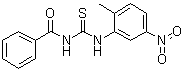N-[[(2-Methyl-5-nitrophenyl)amino]thioxomethyl]benzamide molecular structure (CAS 300819-83-4)