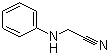 结构式 CAS# 3009-97-0, 苯胺基乙腈