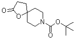 2-Oxo-1-oxa-8-azaspiro[4.5]decane-8-carboxylic acid 1,1-dimethylethyl ester molecular structure (CAS 301226-27-7)