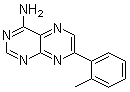 7-(2-Methylphenyl)-4-pteridinamine molecular structure (CAS 30146-30-6)