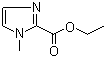 1-甲基-1H-咪唑-2-甲酸乙酯分子结构 (CAS 30148-21-1)