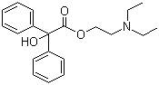 Benactyzine molecular structure (CAS 302-40-9)