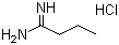 Butyramidine hydrochloride molecular structure (CAS 3020-81-3)