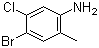 4-Bromo-5-chloro-2-methylaniline molecular structure (CAS 30273-47-3)