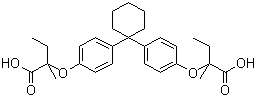 克利贝特分子结构 (CAS 30299-08-2)