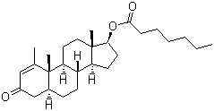 Methenolone enanthate molecular structure (CAS 303-42-4)