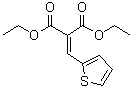 Diethyl 2-thienylmethylidenemalonate molecular structure (CAS 30313-06-5)