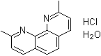 结构式 CAS# 303136-82-5, 新亚铜灵盐酸盐单水合物