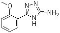 5-(2-Methoxyphenyl)-4H-1,2,4-triazol-3-amine molecular structure (CAS 303192-36-1)