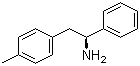 结构式 CAS# 30339-30-1, (S)-1-苯基-2-对甲苯基乙胺