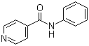 N-Phenyl-4-pyridinecarboxamide molecular structure (CAS 3034-31-9)