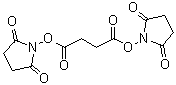 结构式 CAS# 30364-60-4, N,N'-(丁二酰二氧基)二琥珀酰亚胺
