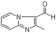 2-甲基咪唑并[1,2-a]吡啶-3-甲醛分子结构 (CAS 30384-93-1)