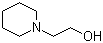 2-Piperidinoethanol molecular structure (CAS 3040-44-6)