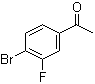 1-(4-Bromo-3-fluorophenyl)ethanone molecular structure (CAS 304445-49-6)