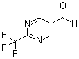 structure of CAS# 304693-66-1, 2-(Trifluoromethyl)pyrimidine-5-carbaldehyde;2-Trifluoromethyl-5-formylpyrimidine; 2-Trifluoromethyl-5-pyrimidinecarboxaldehyde