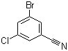 结构式 CAS# 304854-55-5, 3-溴-5-氯苯腈