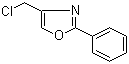 4-Chloromethyl-2-phenyl-oxazole molecular structure (CAS 30494-97-4)
