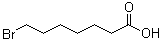 结构式 CAS# 30515-28-7, 7-溴庚酸