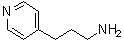 4-Pyridinepropanamine molecular structure (CAS 30532-36-6)