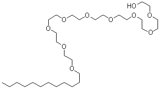 3,6,9,12,15,18,21,24,27-Nonaoxanonatriacontan-1-ol molecular structure (CAS 3055-99-0)