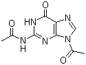 N,9-Diacetylguanine molecular structure (CAS 3056-33-5)
