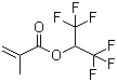 结构式 CAS# 3063-94-3, 1,1,1,3,3,3-六氟异丙基甲基丙烯酸酯