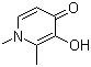 1,2-Dimethyl-3-hydroxy-4-pyridone molecular structure (CAS 30652-11-0)