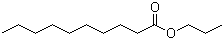 Propyl decanoate molecular structure (CAS 30673-60-0)